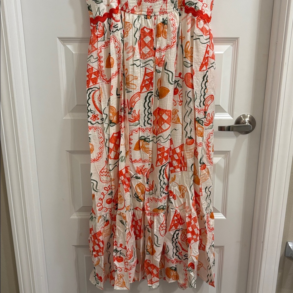 ✨NWT~Altar’d State/Blu Pepper Cherry on Top 🍒 Midi Dress✨ - Picture 11 of 14